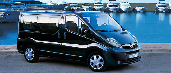 rent a microbus Opel Vivaro